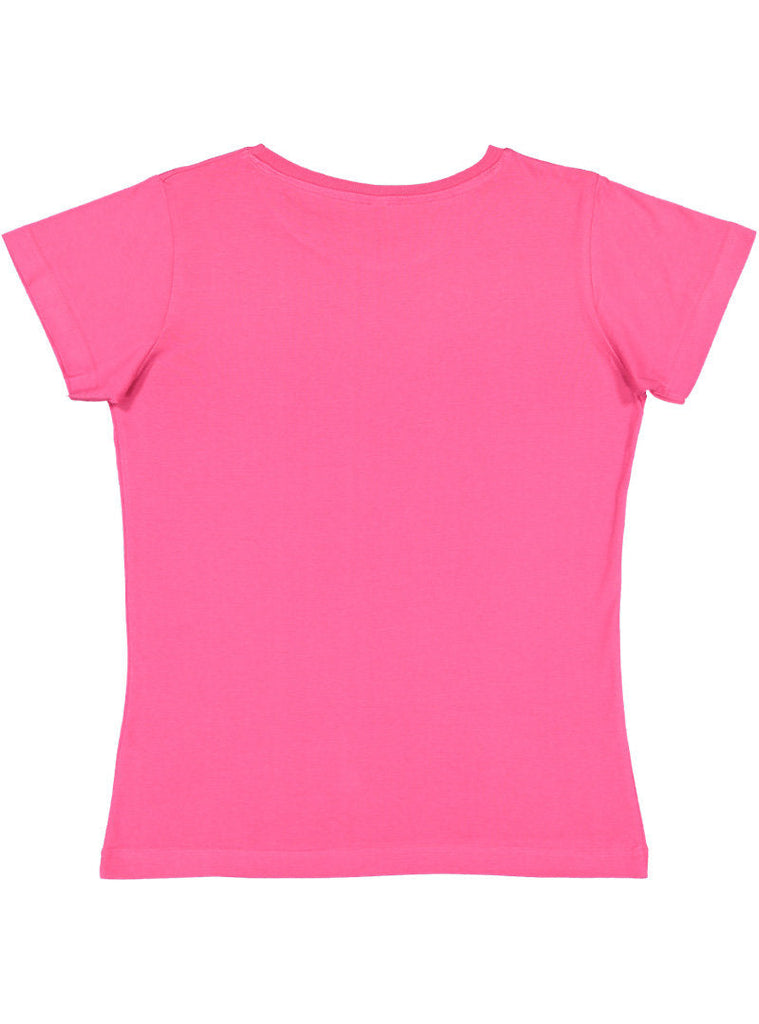 Women's 3X-Large Hot Pink LAT Apparel 3516 