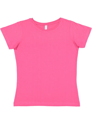 Women's 3X-Large Hot Pink LAT Apparel 3516 