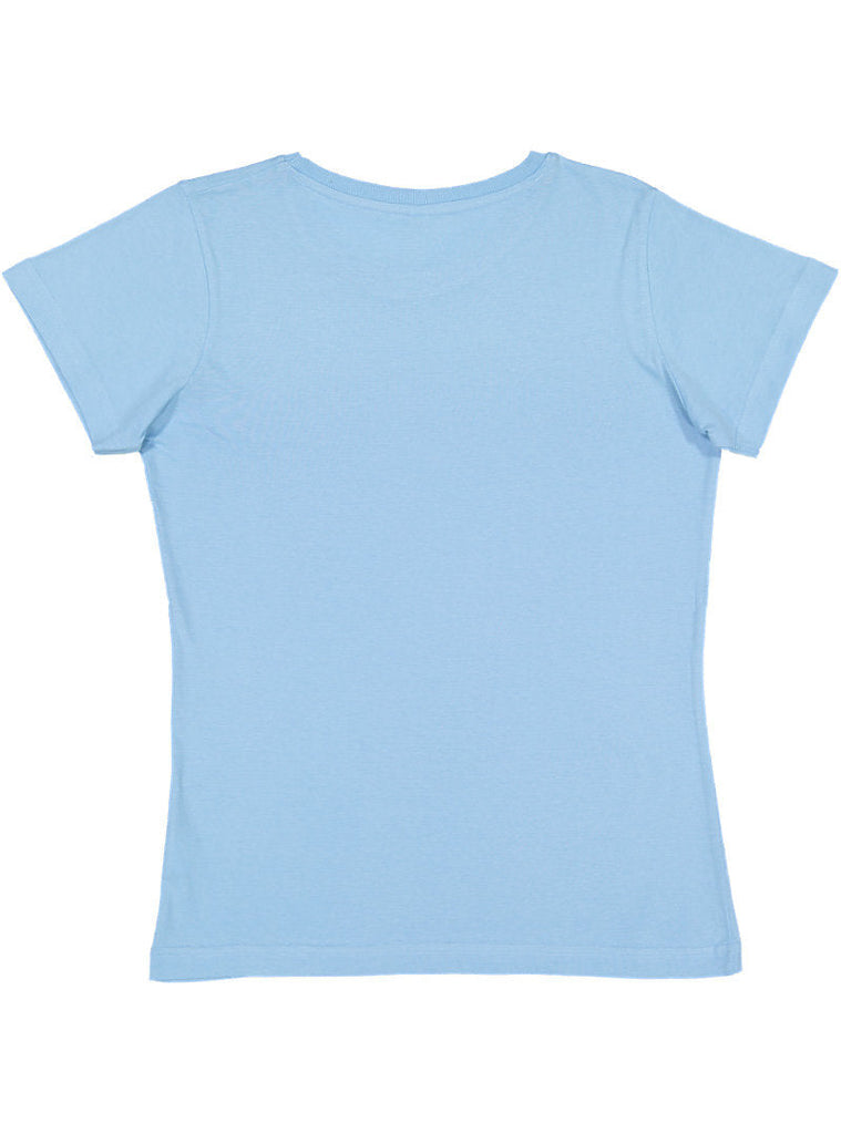 Women's 3X-Large Light Blue LAT Apparel 3516 