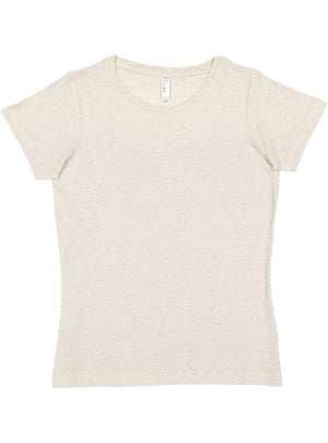 Women's 3X-Large Natural Heather LAT Apparel 3516 
