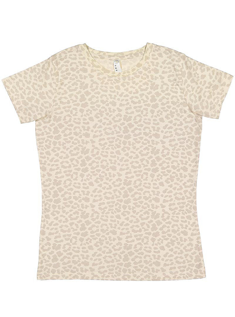 Women's 3X-Large Natural Leopard LAT Apparel 3516 