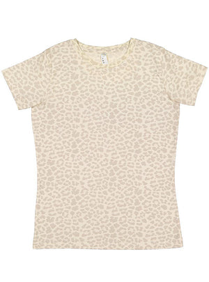Women's 3X-Large Natural Leopard LAT Apparel 3516 