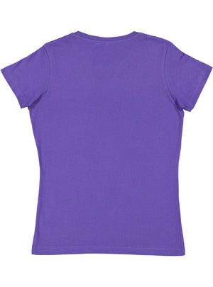 Women's 3X-Large Purple LAT Apparel 3516 