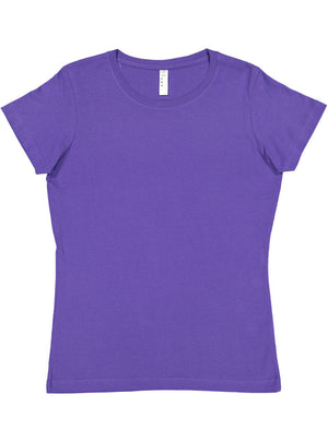 Women's 3X-Large Purple LAT Apparel 3516 