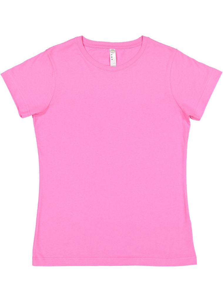 Women's 3X-Large Raspberry LAT Apparel 3516 