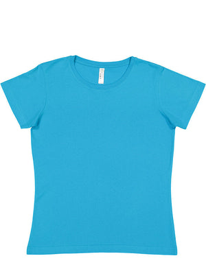 Women's 3X-Large Turquoise LAT Apparel 3516 