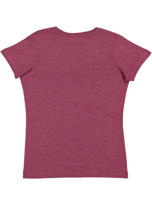 Women's 3X-Large Vintage Burgundy LAT Apparel 3516 