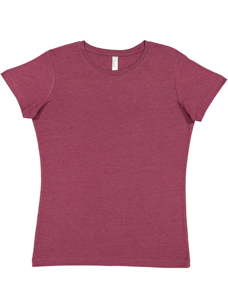 Women's 3X-Large Vintage Burgundy LAT Apparel 3516 