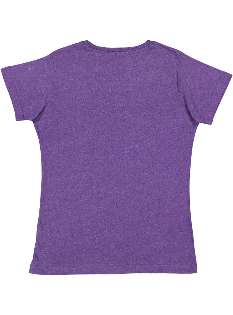 Women's 3X-Large Vintage Purple LAT Apparel 3516 