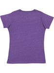 Women's 3X-Large Vintage Purple LAT Apparel 3516 
