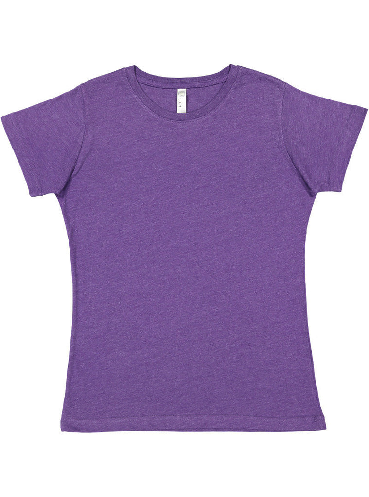 Women's 3X-Large Vintage Purple LAT Apparel 3516 