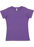 Women's 3X-Large Vintage Purple LAT Apparel 3516 