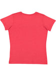 Women's 3X-Large Vintage Red LAT Apparel 3516 