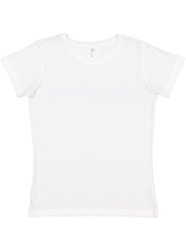Women's 3X-Large White LAT Apparel 3516 