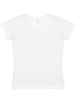 Women's 3X-Large White LAT Apparel 3516 