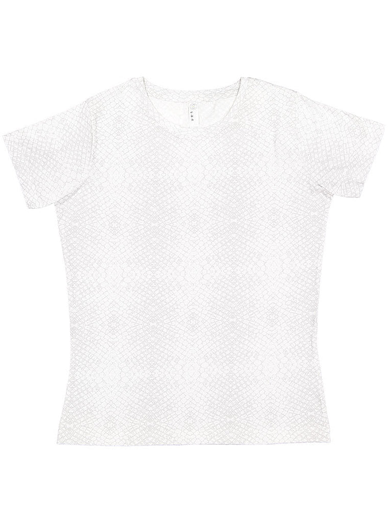 Women's 3X-Large White Reptile LAT Apparel 3516 