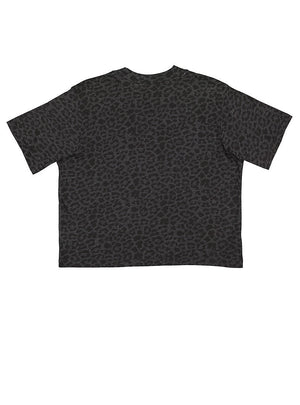 Women's X-Large Black Leopard LAT Apparel 3518 
