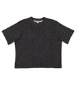 Women's X-Large Black Leopard LAT Apparel 3518 