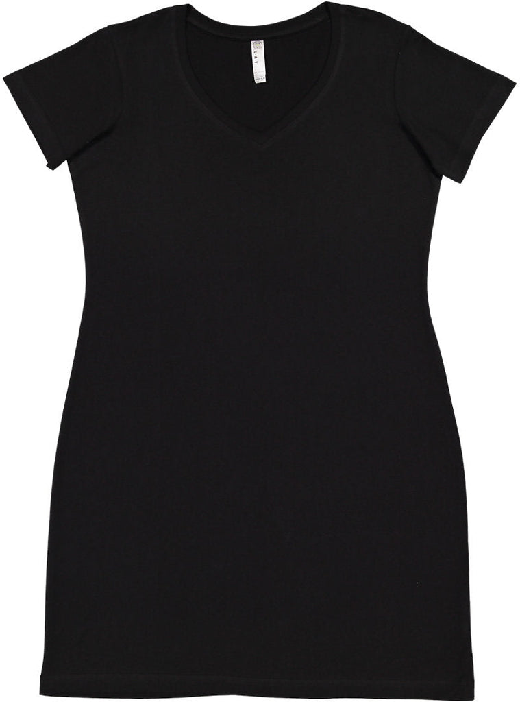 Women's 2X/3X Black LAT Apparel 3522 