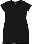 Women's 2X/3X Black LAT Apparel 3522 