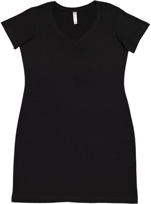 Women's 2X/3X Black LAT Apparel 3522 