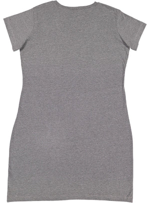 Women's 2X/3X Granite Heather LAT Apparel 3522 