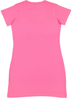 Women's 2X/3X Hot Pink LAT Apparel 3522 