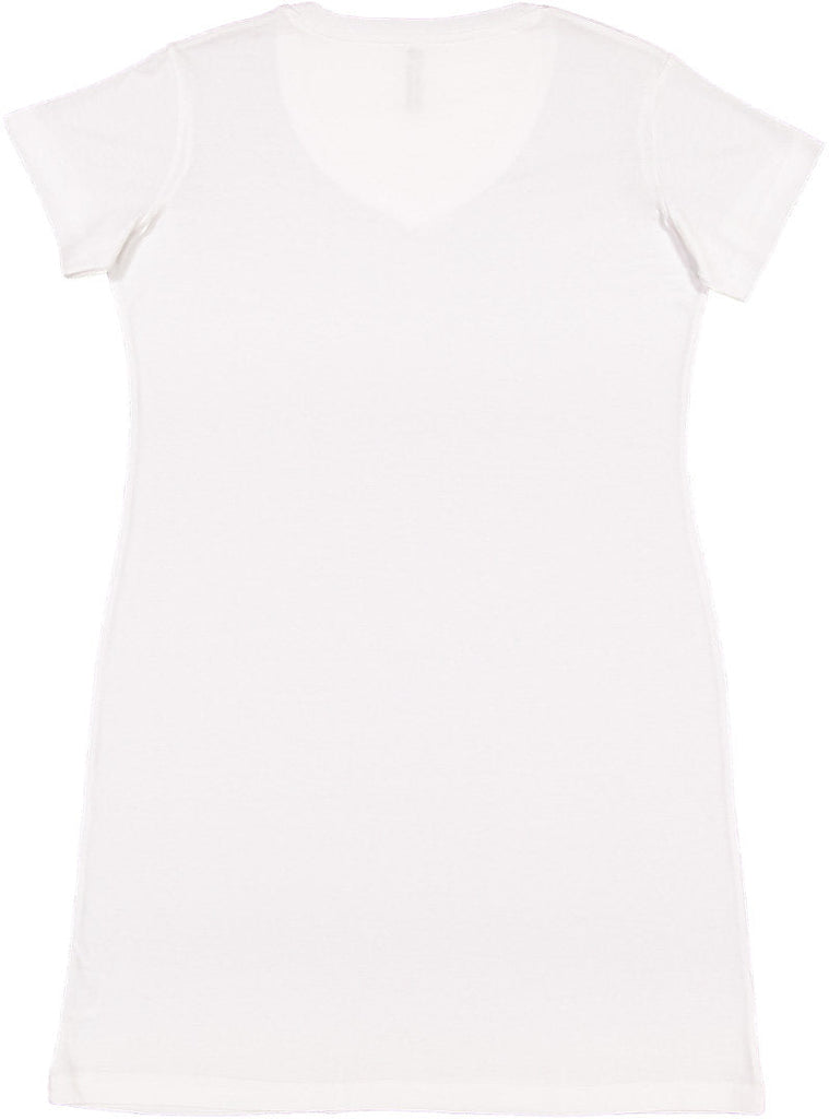 Women's 2X/3X White LAT Apparel 3522 