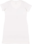 Women's 2X/3X White LAT Apparel 3522 
