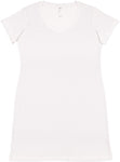 Women's 2X/3X White LAT Apparel 3522 