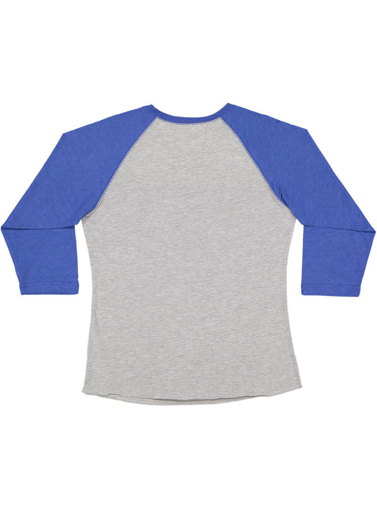 Women's 2X-Large Vintage Heather/Vintage Royal LAT Apparel 3530 