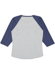 Women's 2X-Large VN Heather/VN True Navy LAT Apparel 3530 