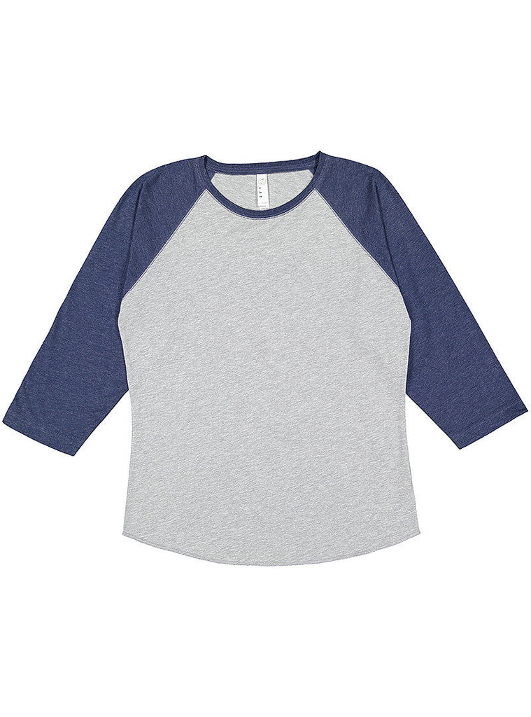Women's 2X-Large VN Heather/VN True Navy LAT Apparel 3530 
