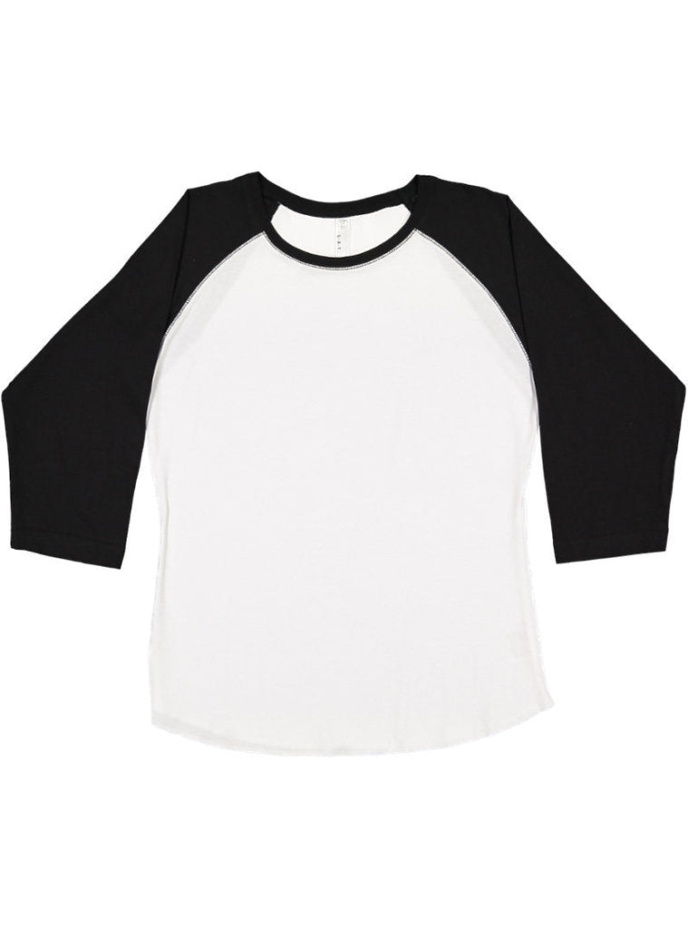 Women's 2X-Large White/Black LAT Apparel 3530 