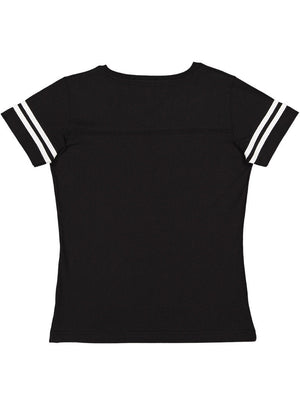 Women's 2X-Large Black/White LAT Apparel 3537 
