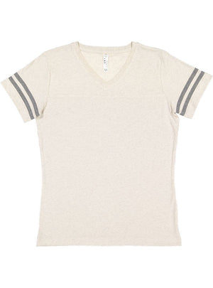 Women's 2X-Large Natural Heather/Granite Heather LAT Apparel 3537 