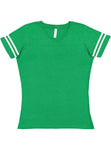 Women's 2X-Large Vintage Green/Blended White LAT Apparel 3537 