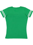 Women's 2X-Large Vintage Green/Blended White LAT Apparel 3537 