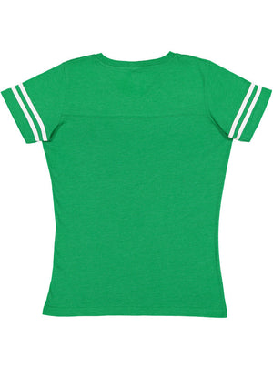 Women's 2X-Large Vintage Green/Blended White LAT Apparel 3537 