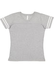 Women's 2X-Large Vintage Heather/Blended White LAT Apparel 3537 