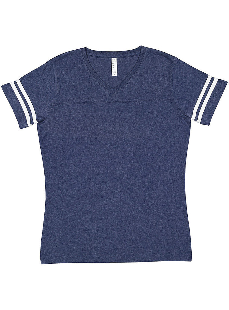 Women's 2X-Large VN True Navy/Blended White LAT Apparel 3537 