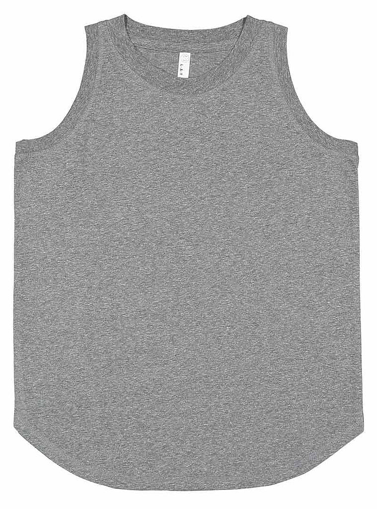 Women's 2X-Large Granite Heather LAT Apparel 3592 