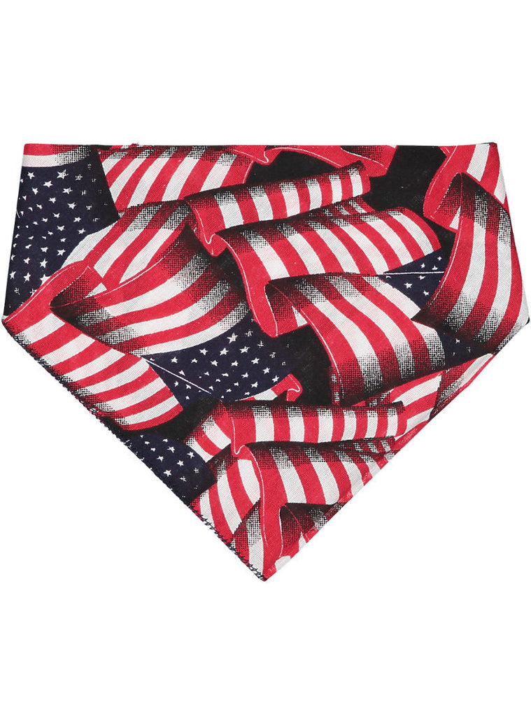 One Size Flag Print Doggie Skins 3905 