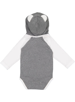 18-month Granite Heather/White Rabbit Skins 4418 
