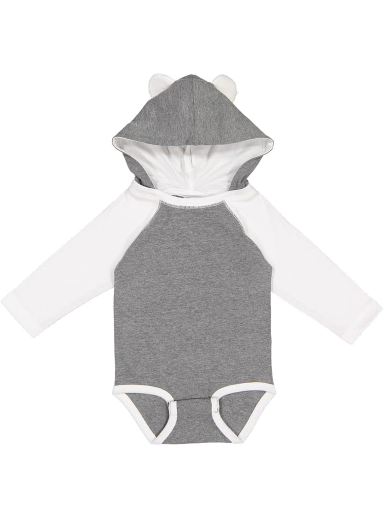 18-month Granite Heather/White Rabbit Skins 4418 