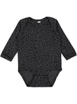 18-month Black Leopard Rabbit Skins 4421 