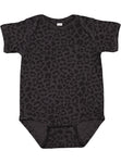 24-month Black Leopard Rabbit Skins 4424 