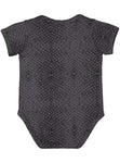 24-month Black Reptile Rabbit Skins 4424 
