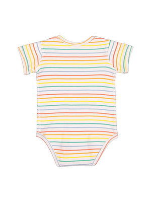 24-month Rainbow Stripe Rabbit Skins 4424 