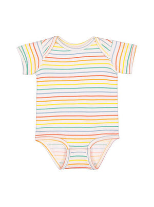 24-month Rainbow Stripe Rabbit Skins 4424 